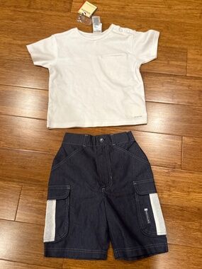 Absorba baby shorts and t-shirt  set